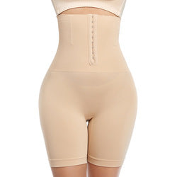 High Waist Shaping Pants Adjustable Buckle