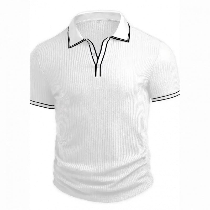 Color-Block Polo Shirt