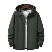 Mens Lightweight Waterproof Hooded Jacket