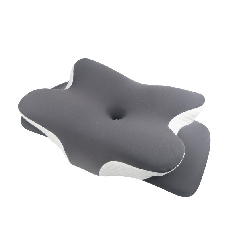 Ergonomic memory foam cervical pillow