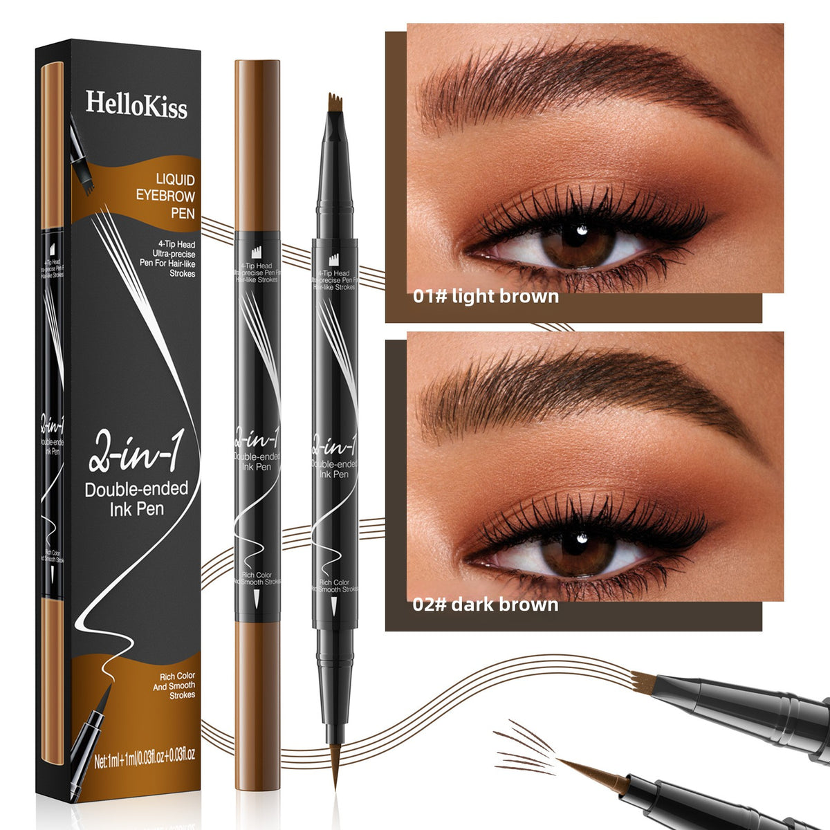 Waterproof Eyebrow Defining Pencil