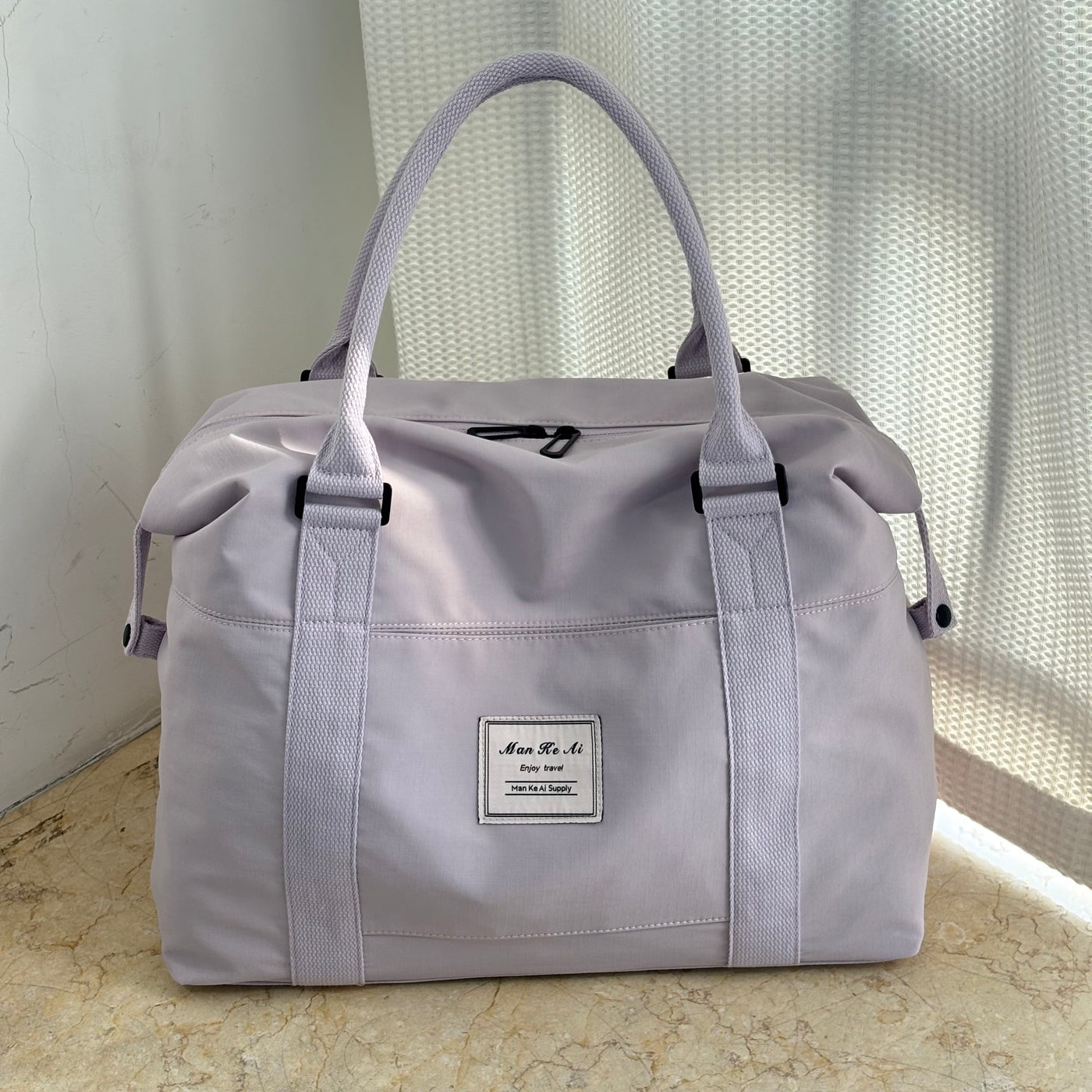 Large Capacity Travel Tote Bag with Multiple Pockets