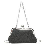 Rhinestone Mesh Evening Bag