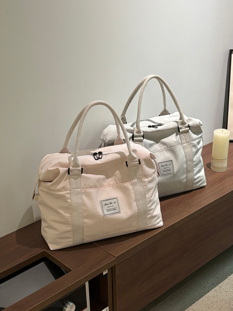 Large Capacity Travel Tote Bag with Multiple Pockets