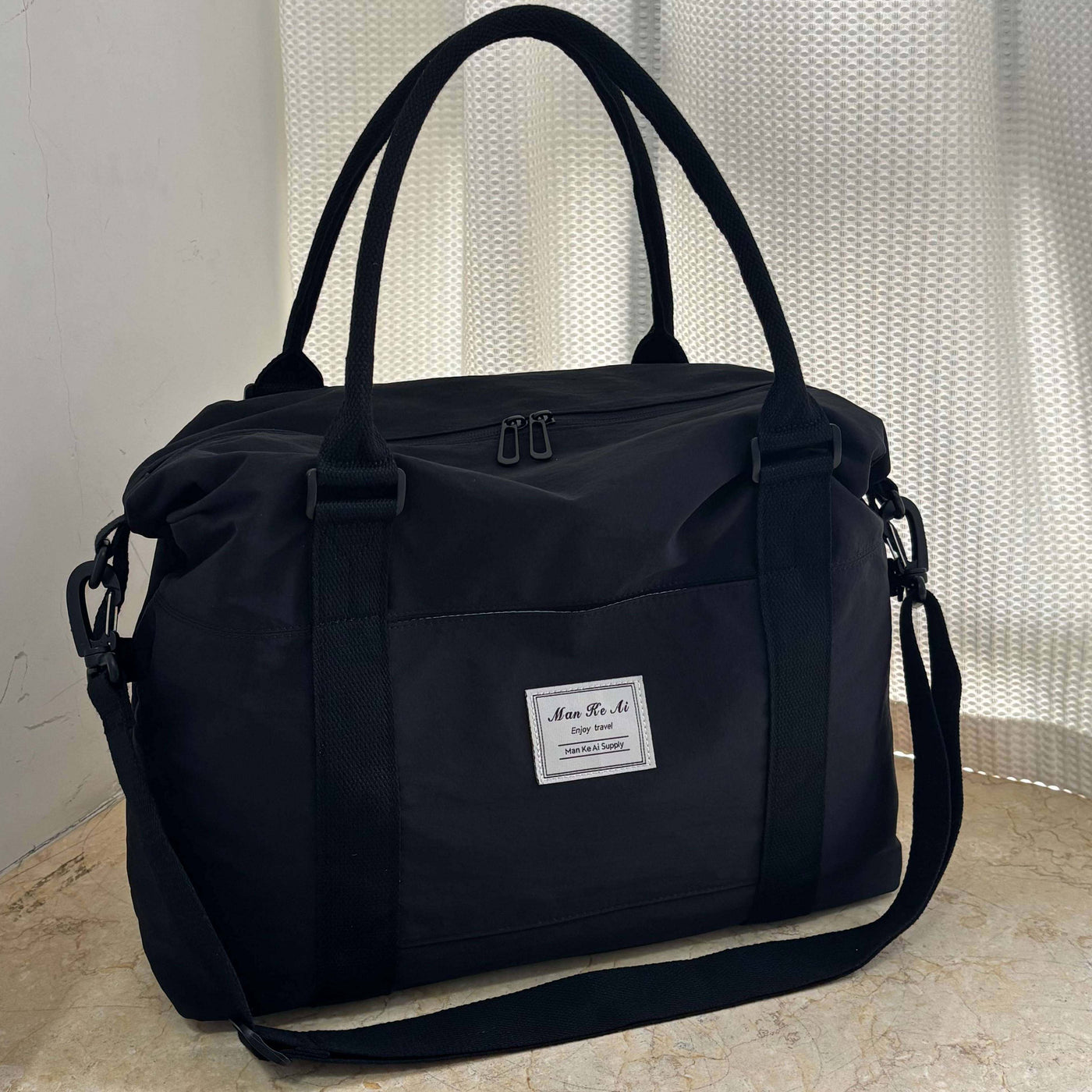 Large Capacity Travel Tote Bag with Multiple Pockets