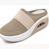 Womens Mesh Slip On Slippers
