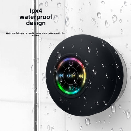 Waterproof Bluetooth Speaker with LED Light