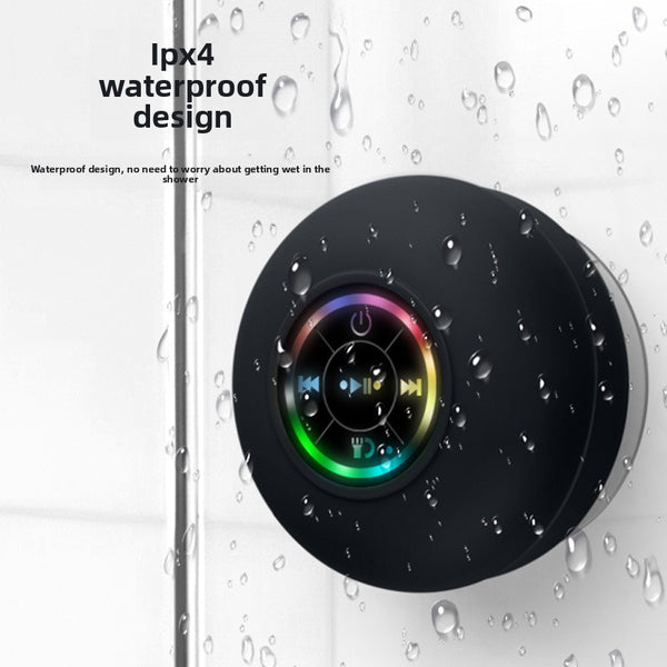 Waterproof Bluetooth Speaker with LED Light