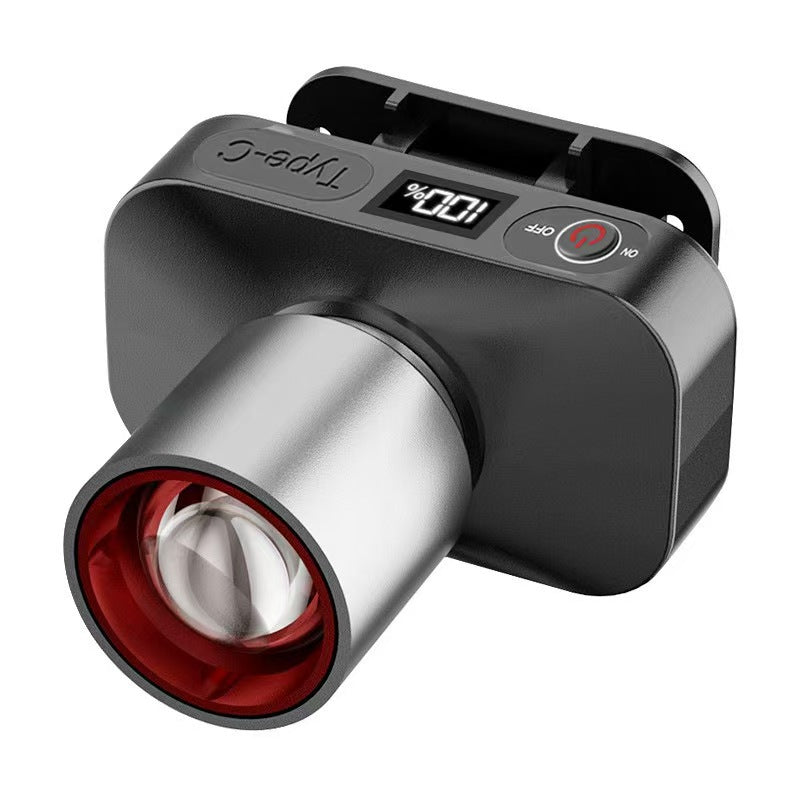 Adjustable Focus LED Headlamp with Digital Display