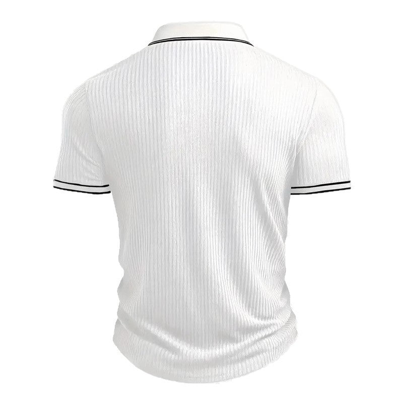 Color-Block Polo Shirt