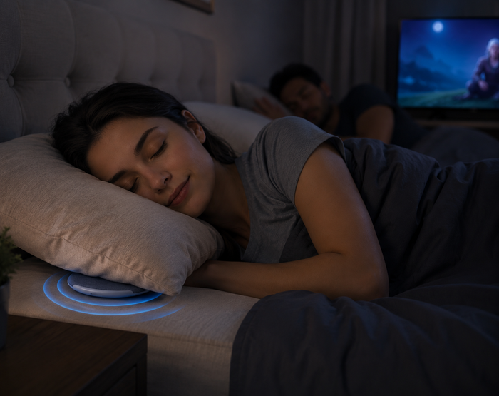 Bedside Bluetooth Speaker with White Noise