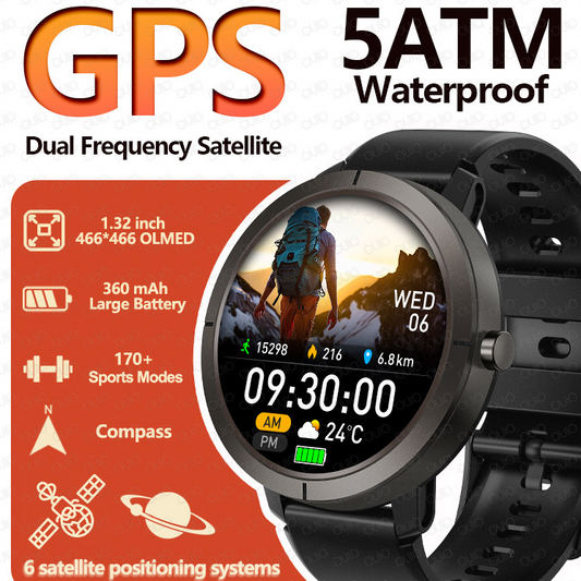 GPS Smart Watch Health Monitor