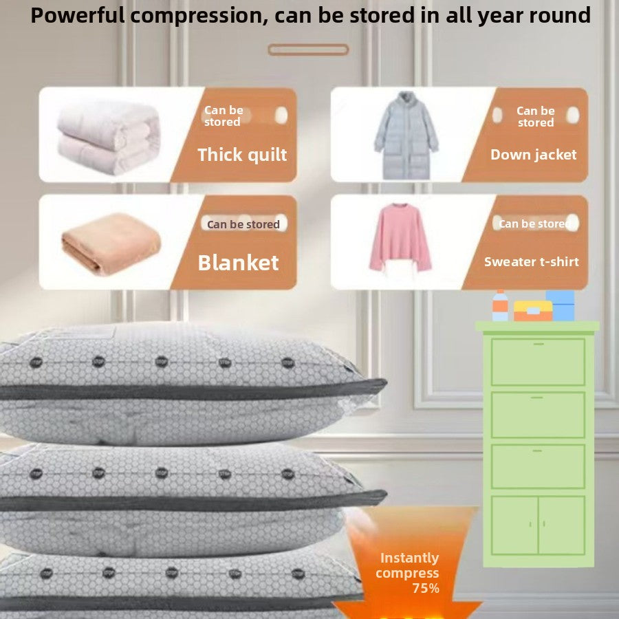 Vacuum Compression Bags Storage Bags Travel Set for Quilts and Clothes