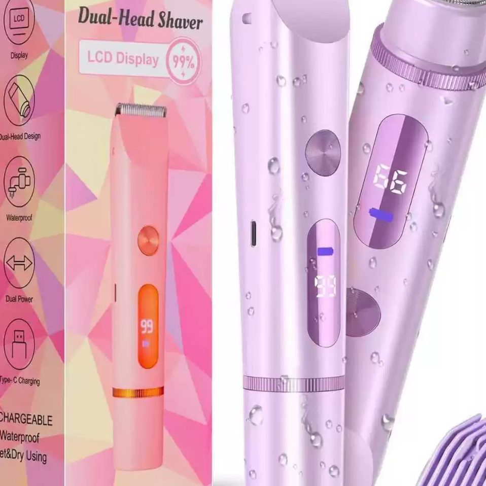 Dual Head Women Electric Shaver