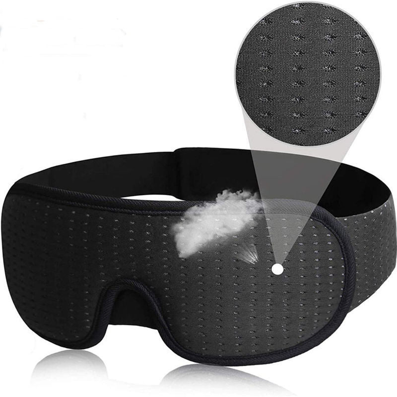 Contoured Ice Silk Sleep Mask