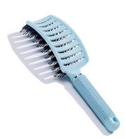 Hairdressing comb, ribbed comb