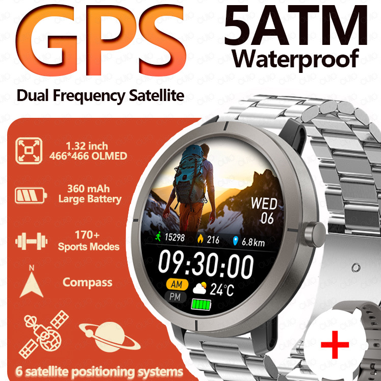GPS Smart Watch Health Monitor
