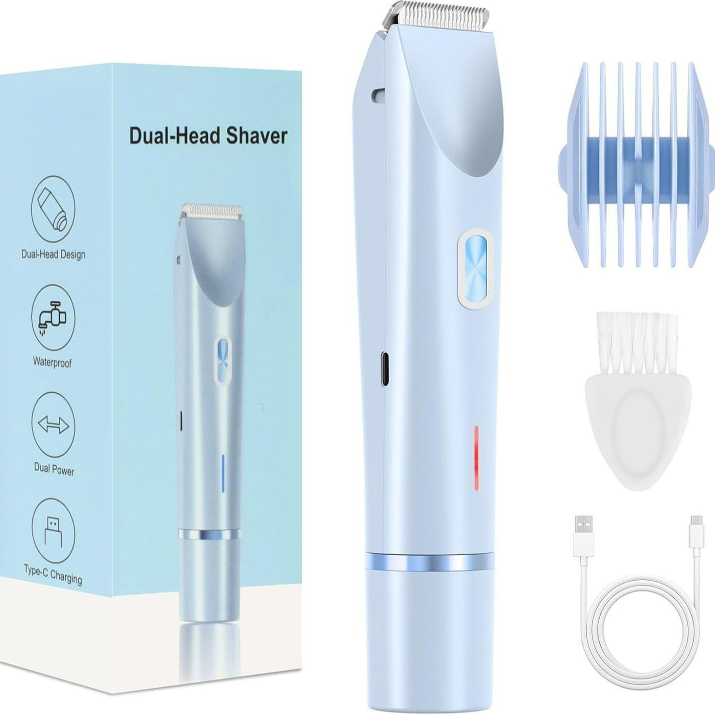 Dual Head Women Electric Shaver
