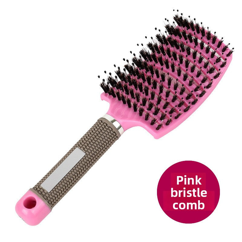 Hairdressing comb, ribbed comb