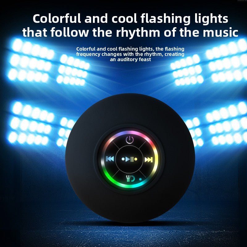 Waterproof Bluetooth Speaker with LED Light
