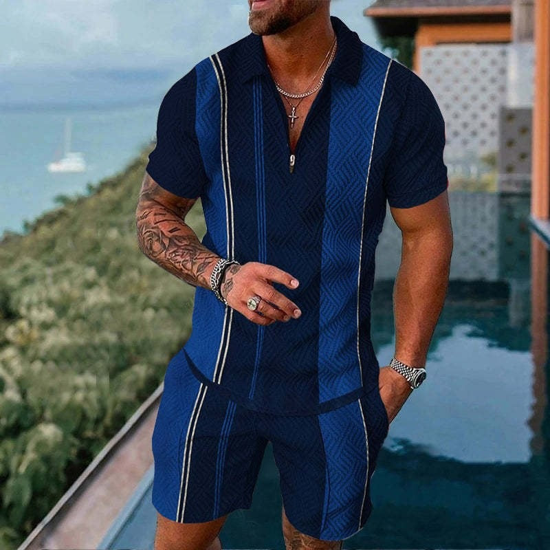 Polo & Shorts Two-Piece Set