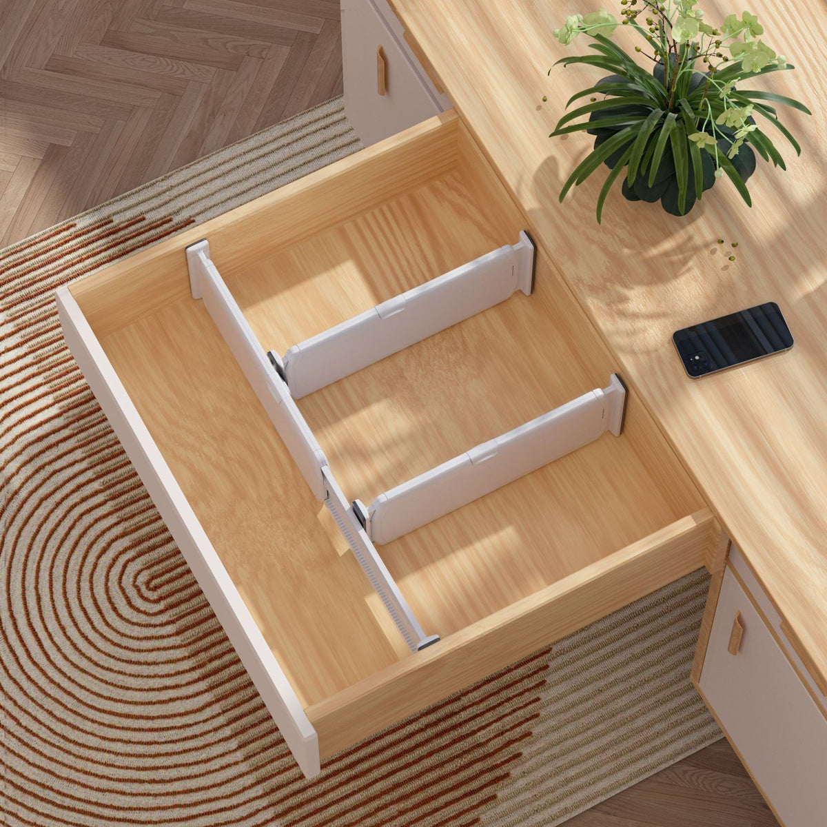 Adjustable Drawer Dividers