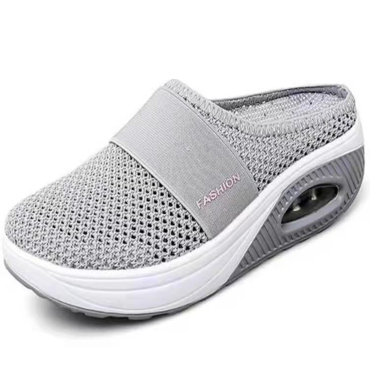 Womens Mesh Slip On Slippers