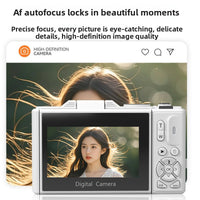 5K HD Digital Camera with Flip Screen WiFi