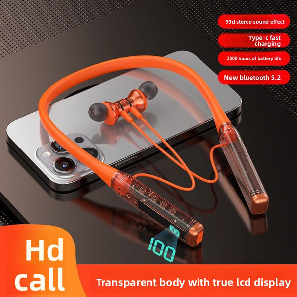 Wireless Noise-Canceling Sports Neckband Earphones