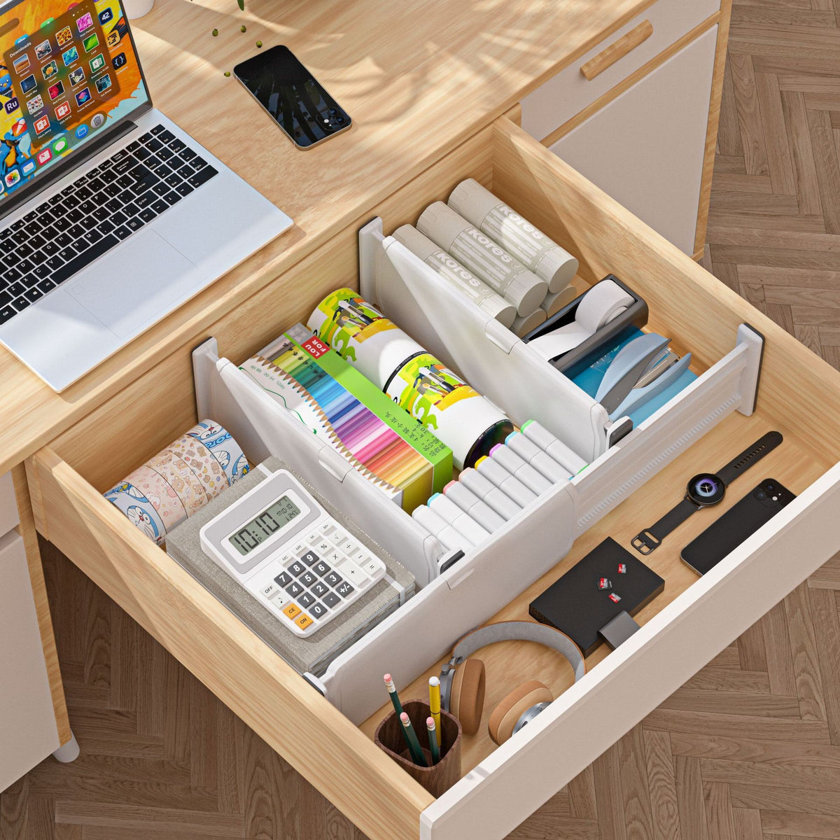 Adjustable Drawer Dividers