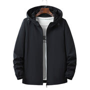 Mens Lightweight Waterproof Hooded Jacket
