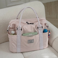 Large Capacity Travel Tote Bag with Multiple Pockets