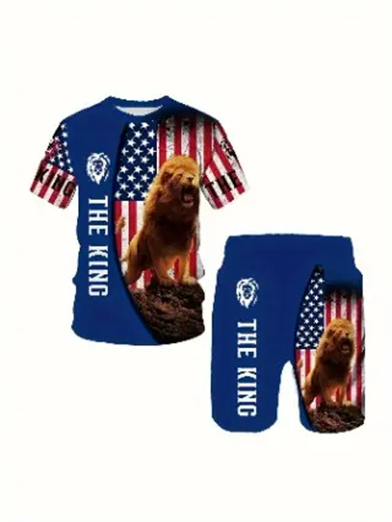 Nexus Arc King Graphic Lounge Set