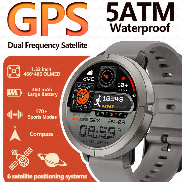 GPS Smart Watch Health Monitor