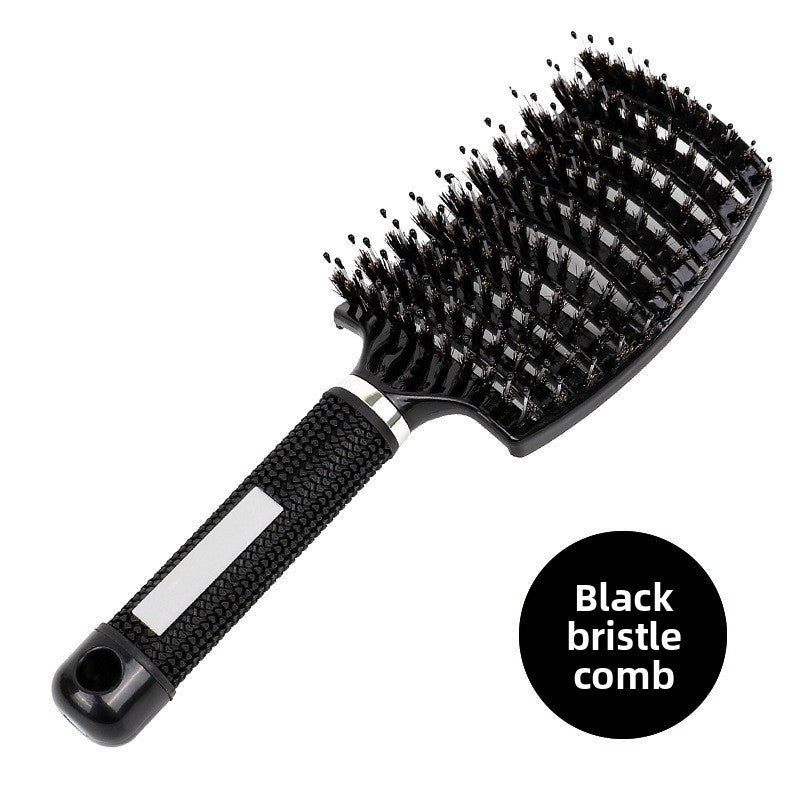 Hairdressing comb, ribbed comb