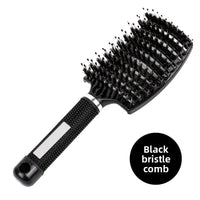 Hairdressing comb, ribbed comb