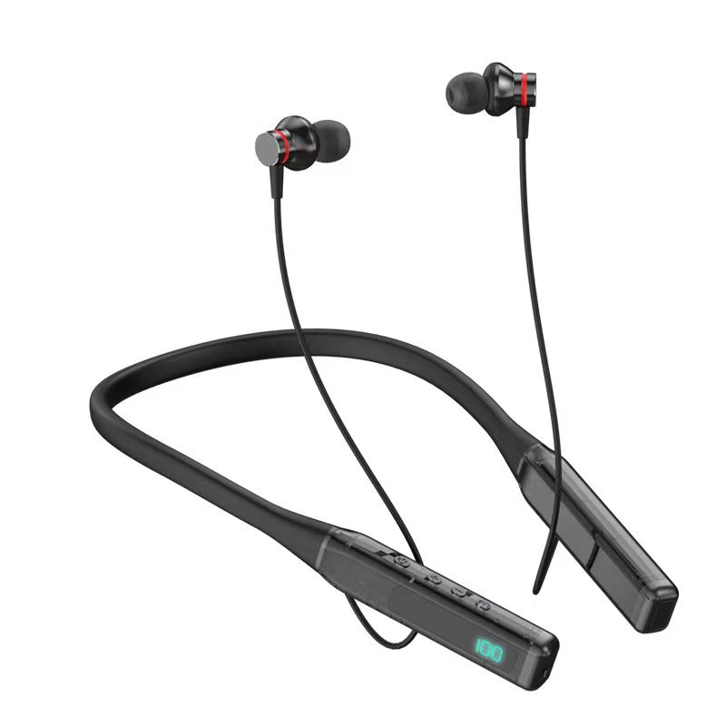 Noise-Canceling Sports Neckband Earphones