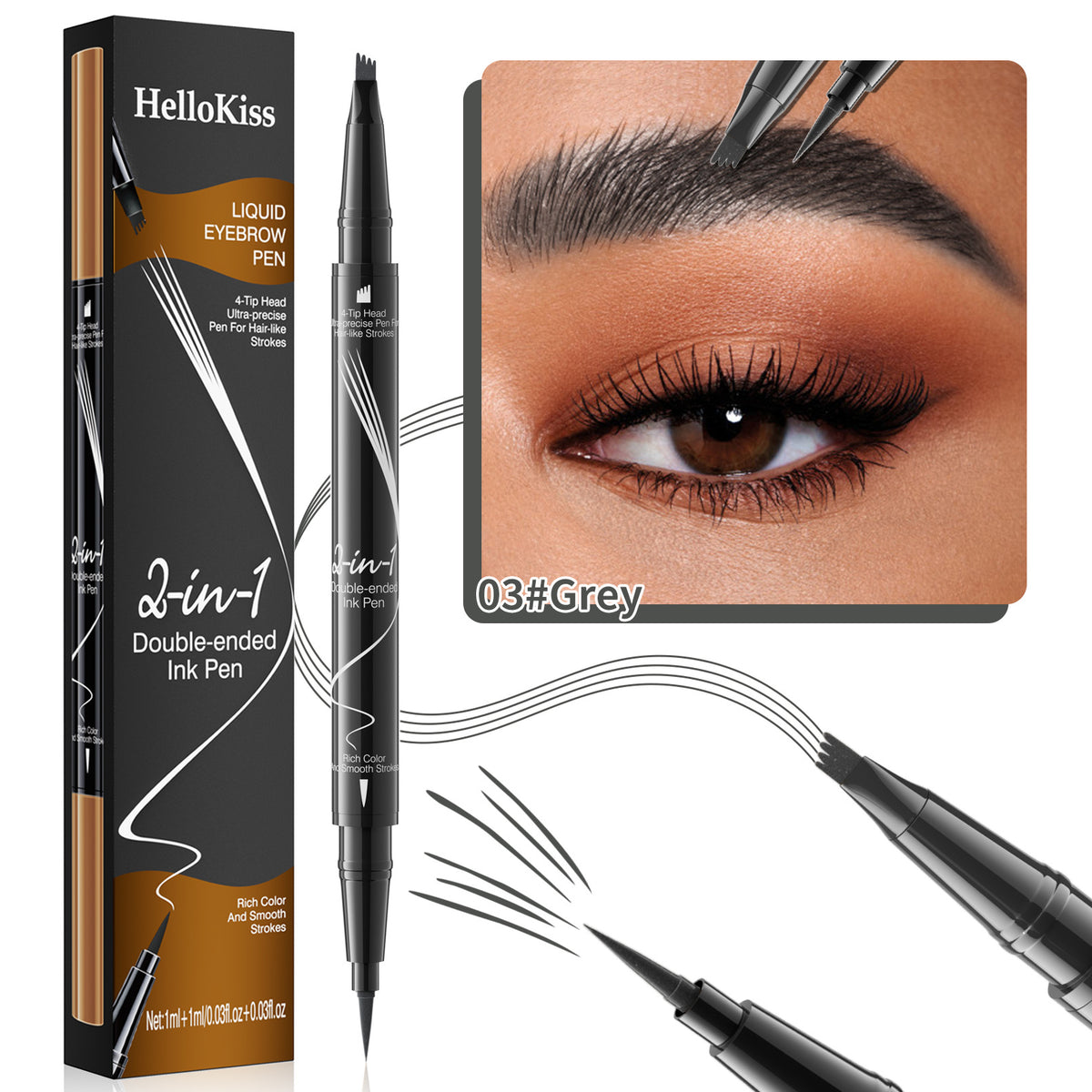 Waterproof Eyebrow Defining Pencil