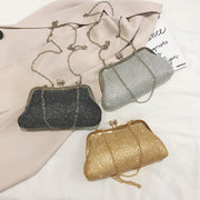 Rhinestone Mesh Evening Bag