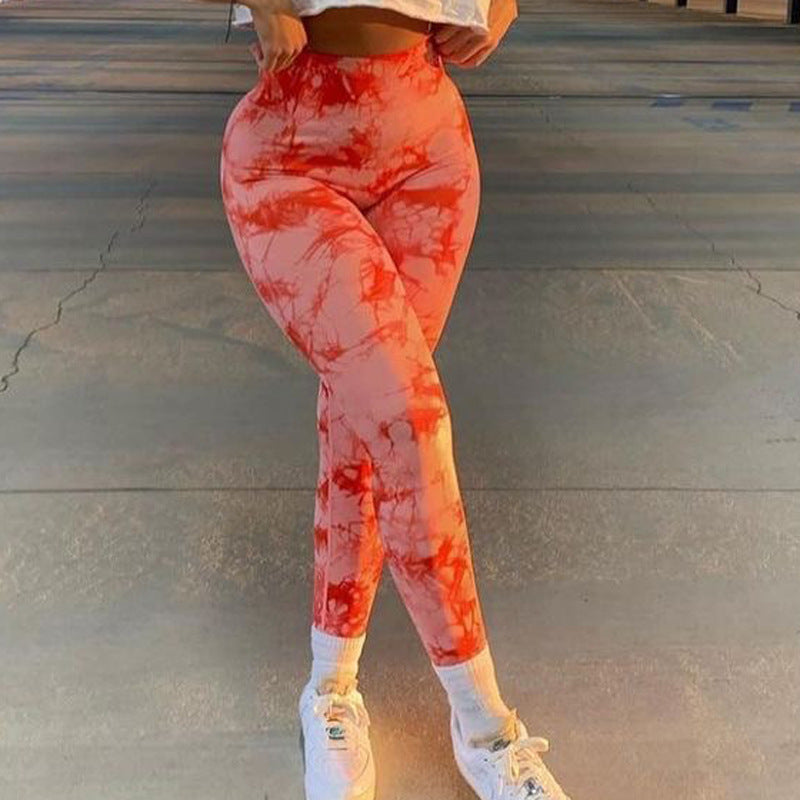 High-Waisted Seamless Yoga Leggings