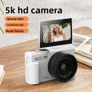 5K HD Digital Camera with Flip Screen WiFi