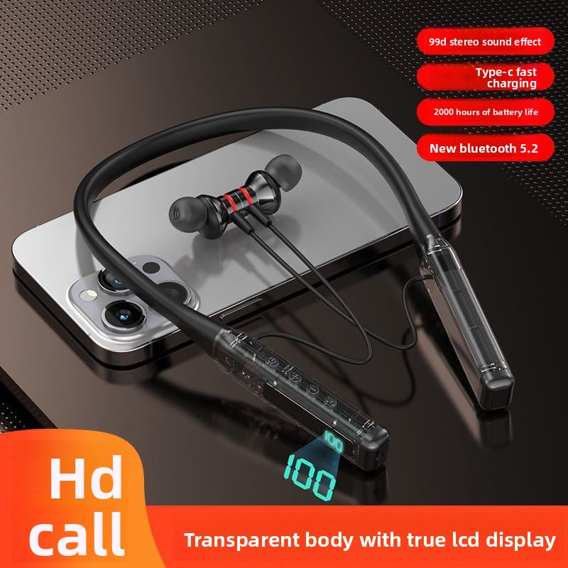 Noise-Canceling Sports Neckband Earphones