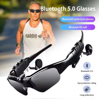 Bluetooth Glasses Headset with Stereo Sound and Polarized Lenses