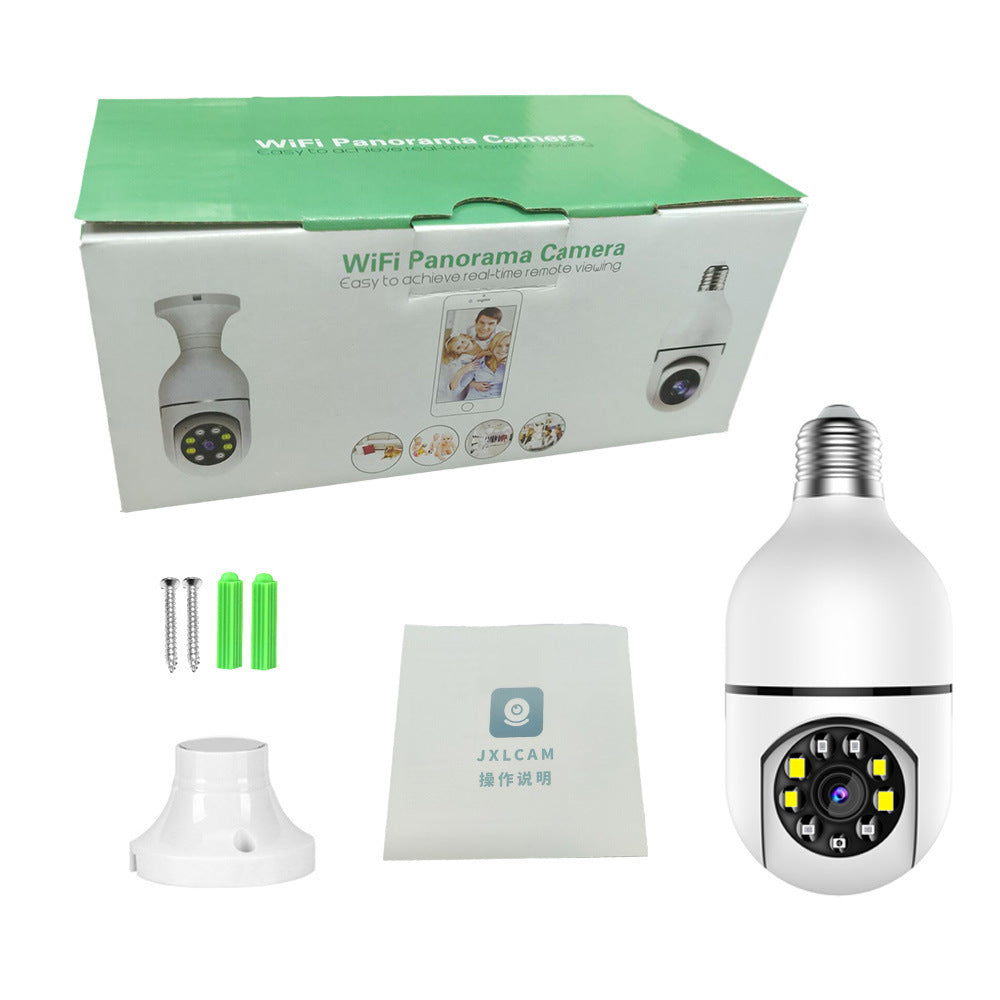 360-Degree Bulb Security Camera