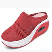 Womens Mesh Slip On Slippers