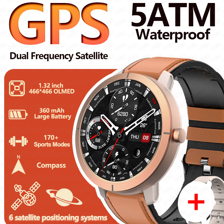 GPS Smart Watch Health Monitor