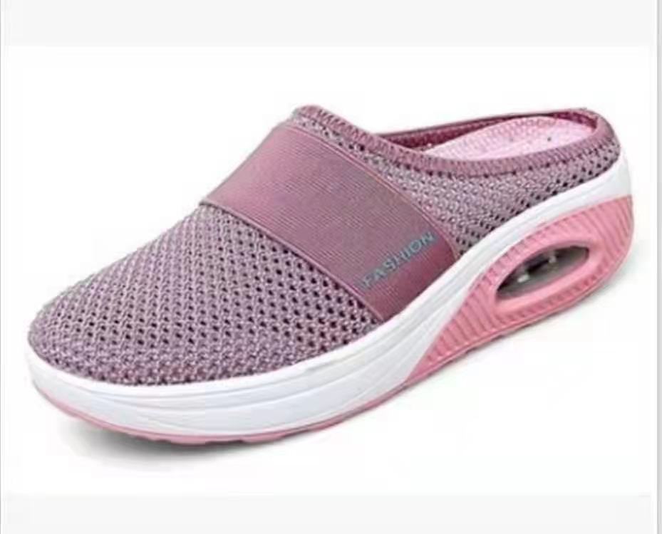Womens Mesh Slip On Slippers