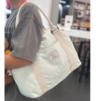 Large Capacity Travel Tote Bag with Multiple Pockets