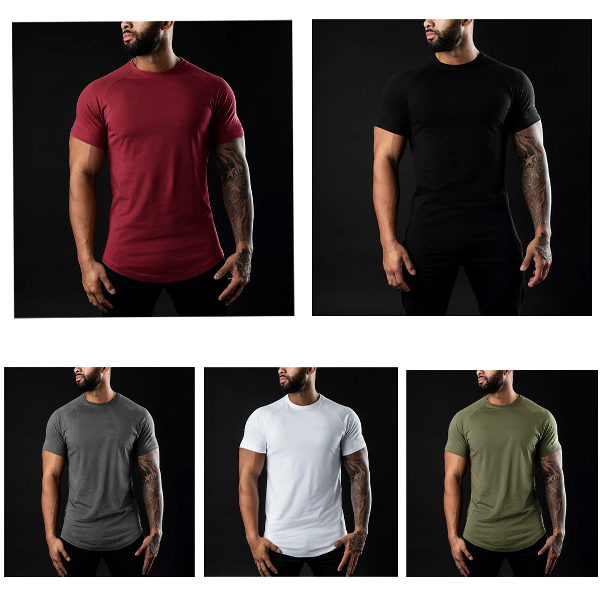 Cotton Crew Neck T-Shirt