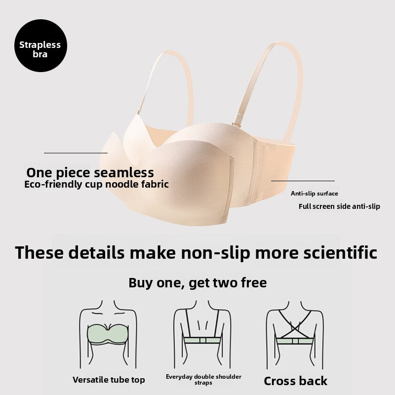 Strapless Seamless Bandeau Bra